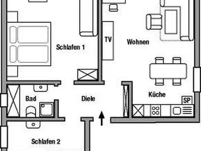 Ferienwohnung für 6 Personen (75 m²) in Sulzfeld 10/10