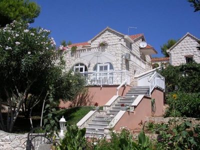 Blick auf die Villa Ana
