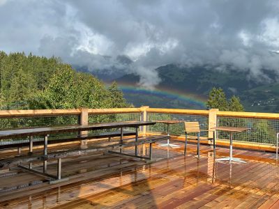 Ferienhaus Regan - Aussicht Sommer