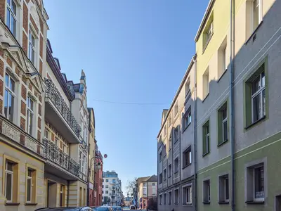 outside