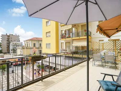 outside