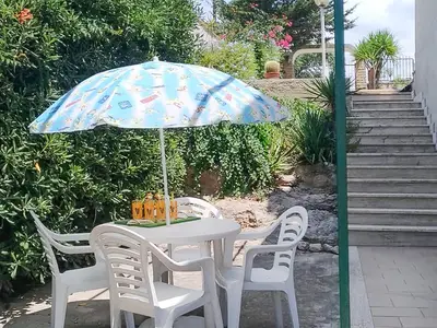 outside