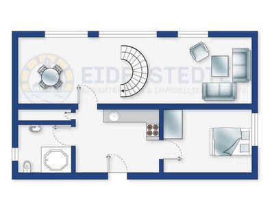 Ferienwohnung für 4 Personen (70 m²) in Tating 5/10