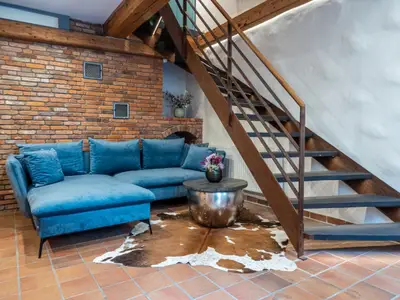 Eingang zum Appartement Haubarg