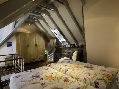 Schlafzimmer auf der Galerie