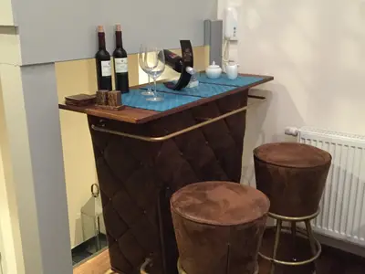 Essplatz im Wohnzimmer