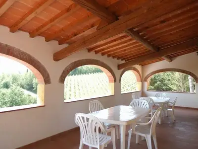 Ferienwohnung Villa Rondini 7. Veranda/Terrasse