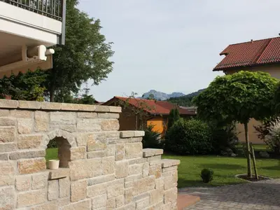 Blick auf den Garten