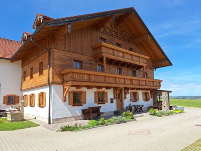 Bauernhaus im Frühling