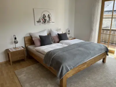 Schlafzimmer 1 (Doppelbett) Ansicht 1