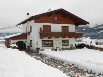 Haus im Winter