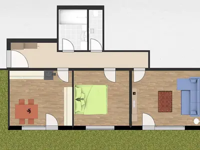 Grundriss Ferienwohnung