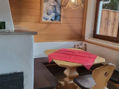 Essenszimmer / Bauernhäuser Serlesblick