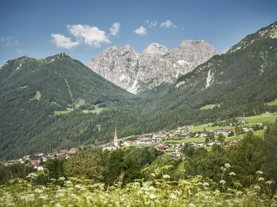 Sommeransicht Telfes