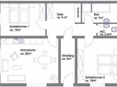 Ferienwohnung für 4 Personen (80 m²) in Tengen 8/10