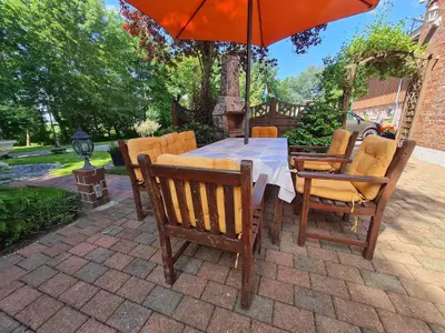 Terrasse mit Grill