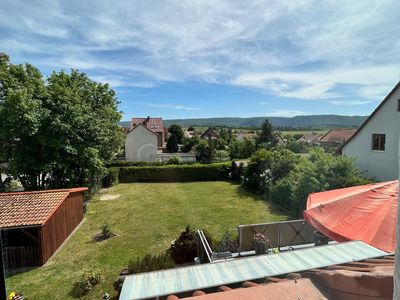 Ausblick aus dem Wohnzimmerfenster