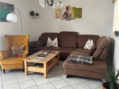 Wohnzimmer FeWo 1 (EG)