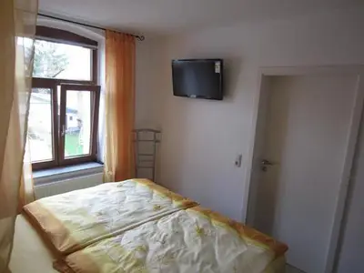 Schlafbereich. Schlafzimmer 1 FeWo 1