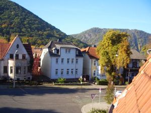 Blick aus der Fewo auf die Roßtrappe