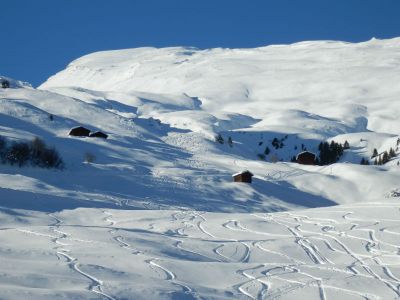 Ferienwohnung Studio Bäch - Aussicht Winter