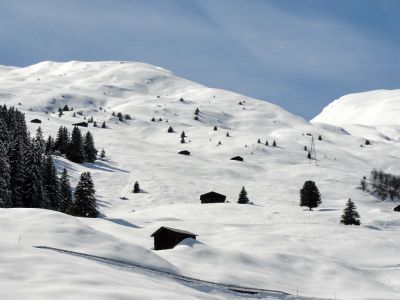 Ferienwohnung Ausserbäch Tester - Aussicht Winter