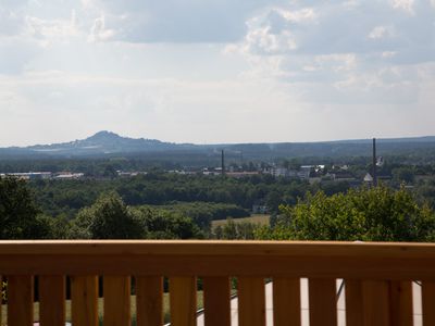 Aussicht Balkon  Ferienwohnung Parkstein