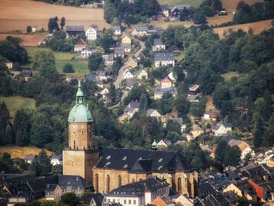 Annaberg mit Annenkirche