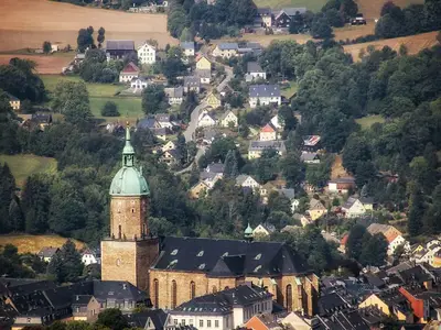 Annaberg mit Annenkirche