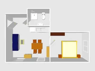 Ferienwohnung für 4 Personen (35 m²) in Thiessow 8/10