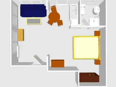 Ferienwohnung für 3 Personen (30 m²) in Thiessow 5/7