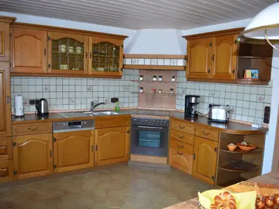 Küche mit allen Utensilien