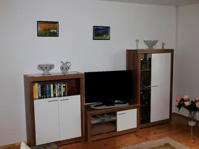 Wohnzimmer mit TV