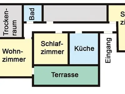 Ferienwohnung -Grundriss