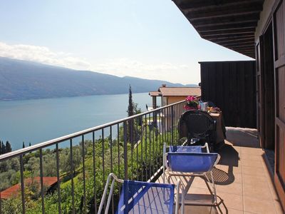 Balkon mit Seeblick