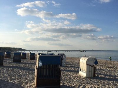 Am Strand in Timmendorf