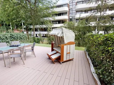 Luxusapartment mit Terrasse, Sauna & Meeresluft