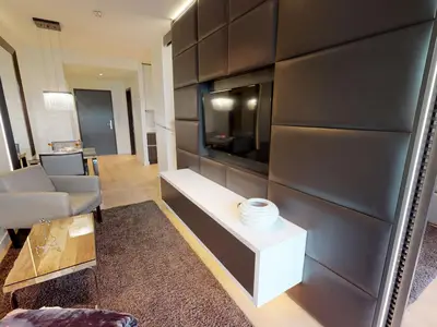 Luxusapartment nahe dem Strand – Erdgeschoss mit Terrasse