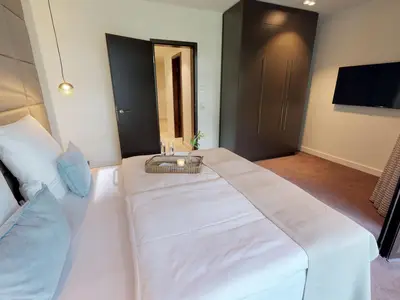 Luxusapartment mit Sauna & großer Terrasse – hundefreundlich!