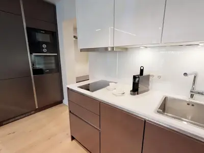 Modernes Apartment mit Sauna, Balkon und Strandnähe