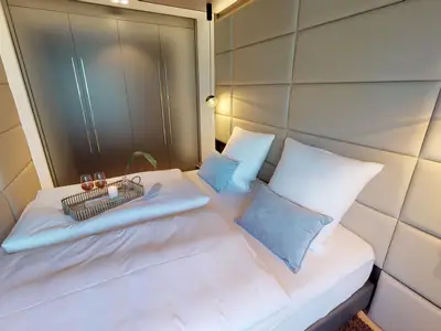 Strandnahes Apartment mit Balkon & Hund willkommen