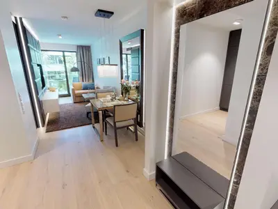Strandnahes Apartment mit Balkon & Hund willkommen