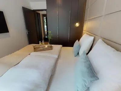 Luxus, Haustierfreundlich & Strandnah - Ferienapartment mit Balkon & Sauna in Timmendorfer Strand