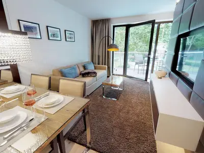 Luxus Apartment mit Sauna, Balkon und Strandnah