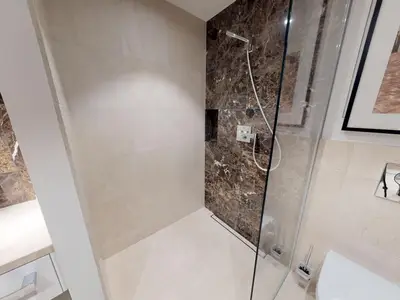 Luxusapartment mit eigener Sauna & Sonnenbalkon – nur Minuten vom Strand entfernt