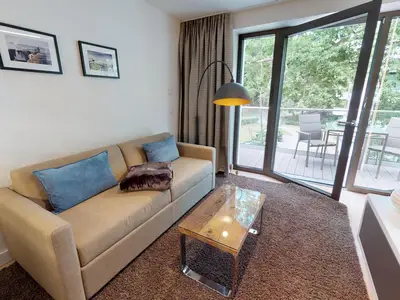 Luxus Apartment mit Sauna, Balkon und Strandnah