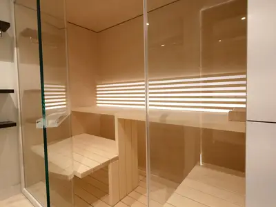 Luxuriöse Ferienwohnung mit Sauna und Balkon in strandnaher Lage