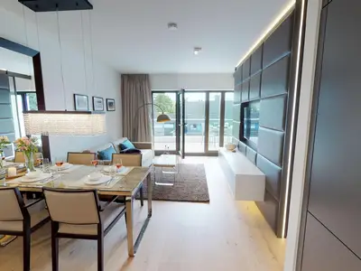 Luxus und Strandnah-Ferienapartment mit Balkon & Sauna in Timmendorfer Strand