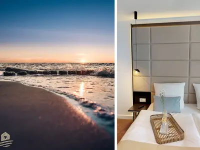 Luxus und Strandnah-Ferienapartment mit Balkon & Sauna in Timmendorfer Strand