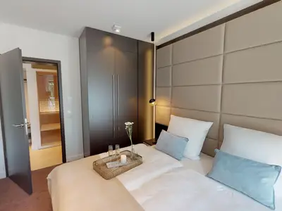Luxus und Strandnah-Ferienapartment mit Balkon & Sauna in Timmendorfer Strand